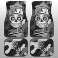 Chicago White Sox Car Floor Mats Skull Theme Collection - Gearcarcover - 1