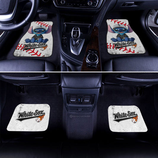 Chicago White Sox Car Floor Mats Stitch Theme Collection - Gearcarcover - 2