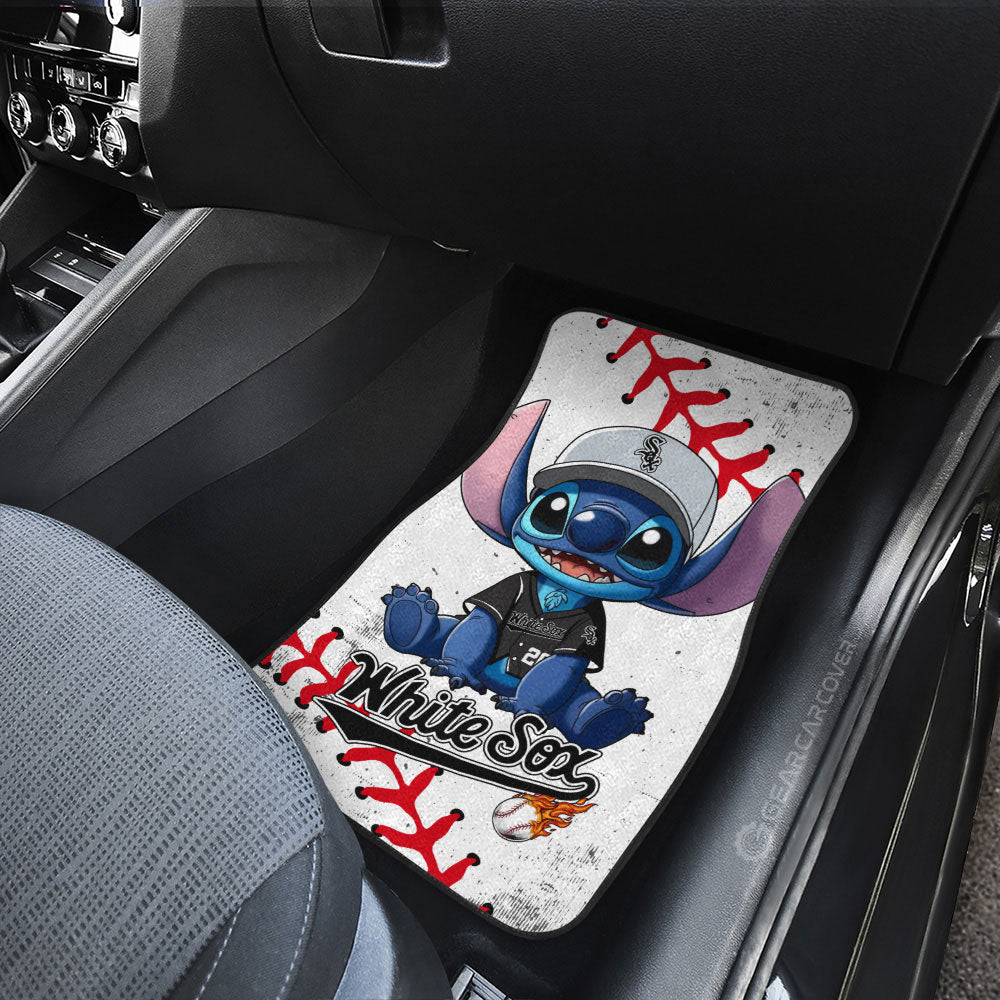 Chicago White Sox Car Floor Mats Stitch Theme Collection - Gearcarcover - 3