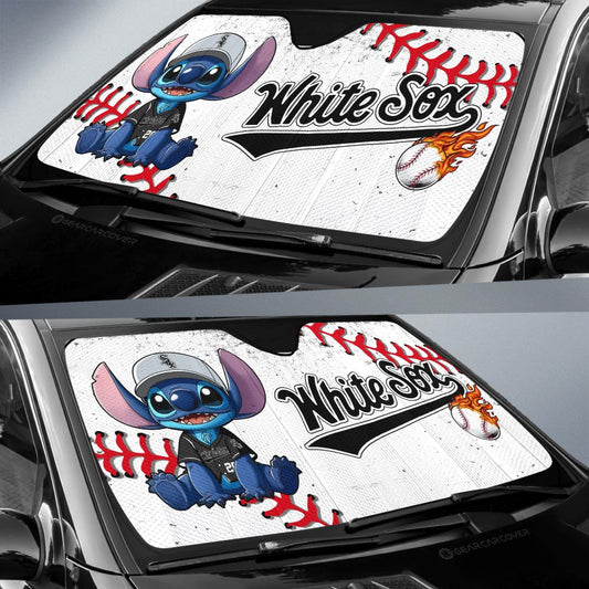 Chicago White Sox Car Sunshade Stitch Theme Collection - Gearcarcover - 2