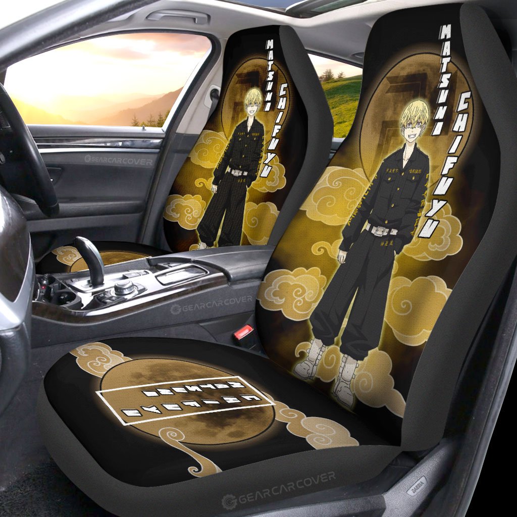 Chifuyu Matsuno Car Seat Covers Custom Tokyo Reverngers Car Interior Accessories - Gearcarcover - 2