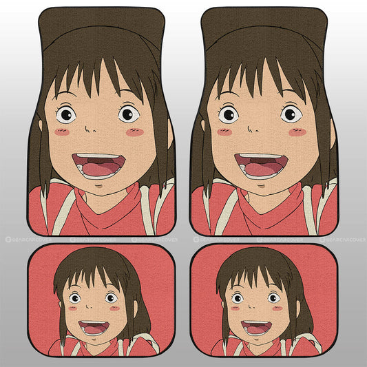 Chihiro Car Floor Mats Custom Spirited Away Car Accessories - Gearcarcover - 1