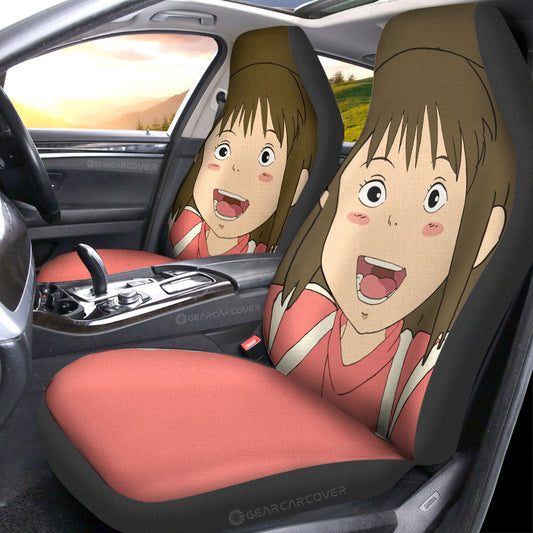 Chihiro Car Seat Covers Custom Spirited Away Car Accessories - Gearcarcover - 1