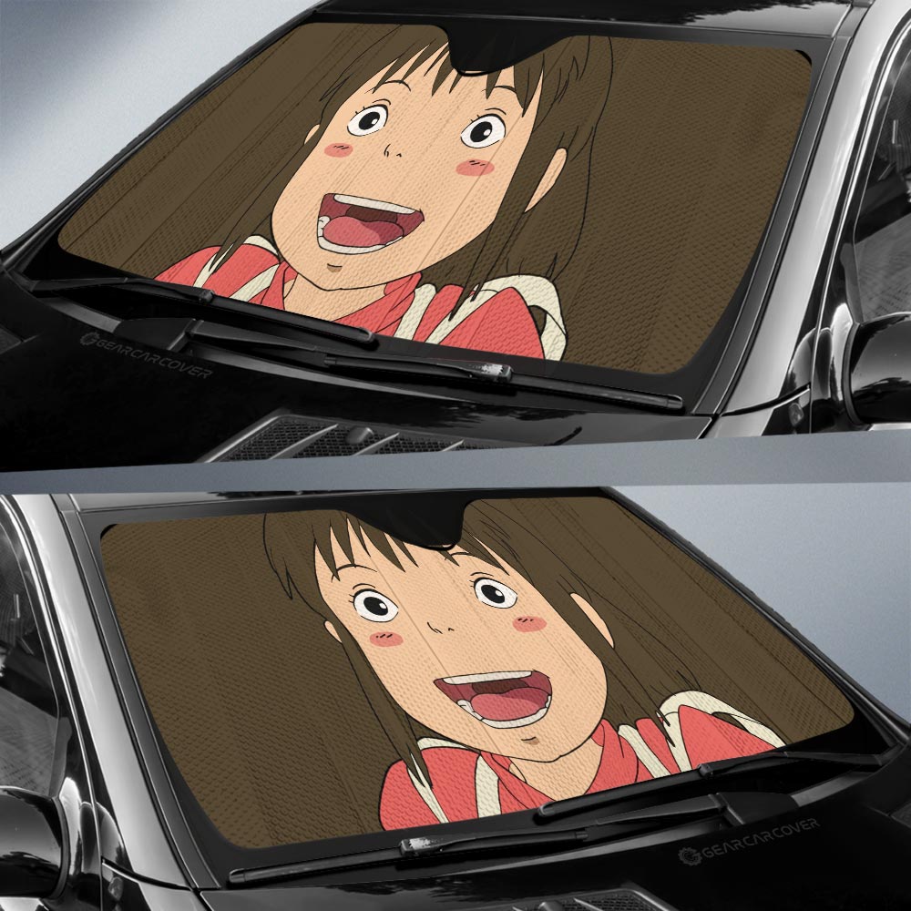 Chihiro Car Sunshade Custom Spirited Away Car Accessories - Gearcarcover - 2