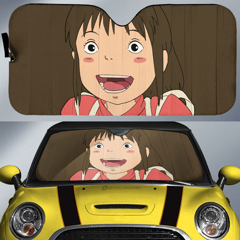 Chihiro Car Sunshade Custom Spirited Away Car Accessories - Gearcarcover - 1