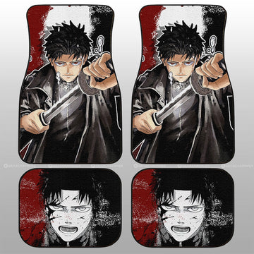Chihiro Rokuhira Car Floor Mats Custom Kagurabachi Car Accessories - Gearcarcover - 1