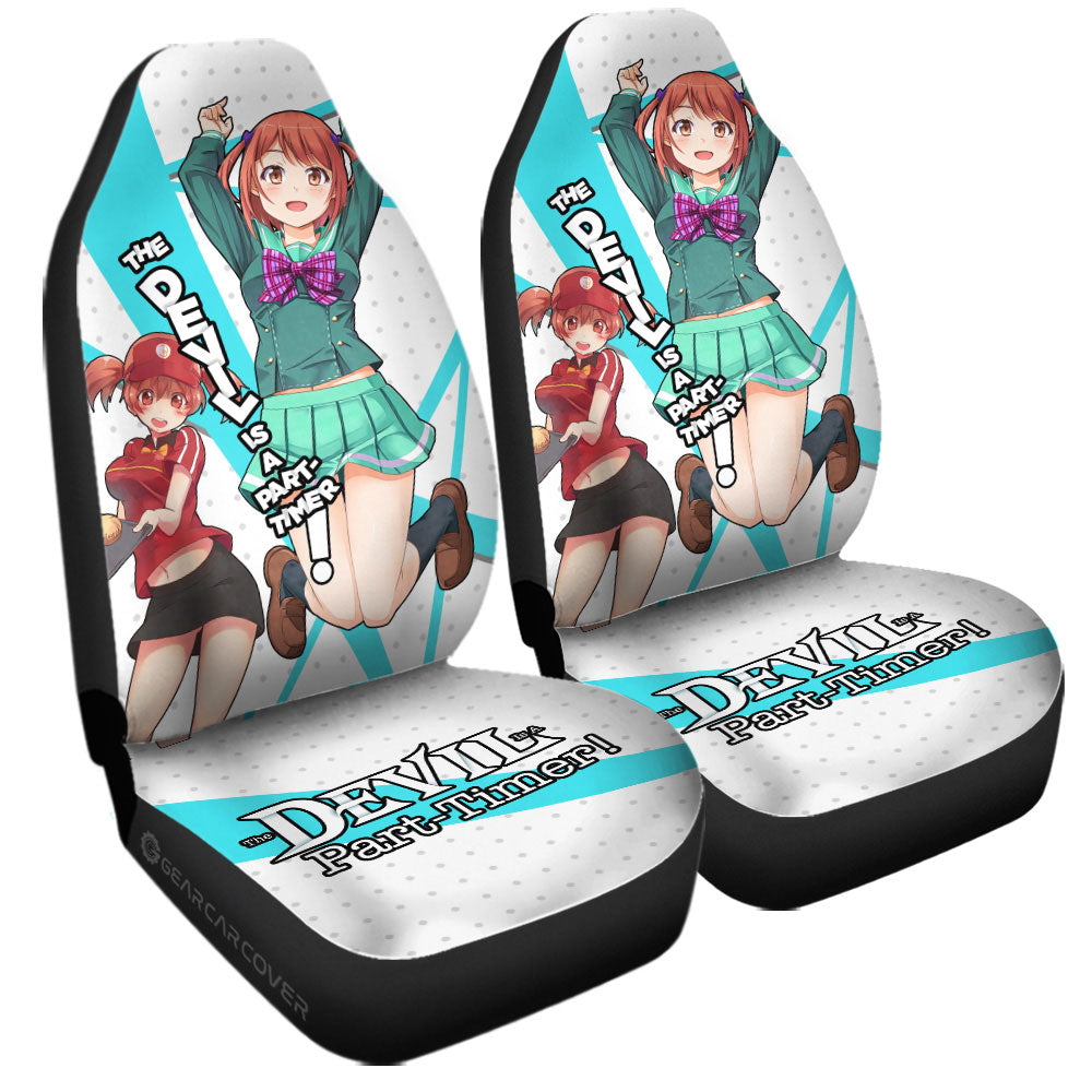 Chiho Sasaki Car Seat Covers Custom Car Accessories - Gearcarcover - 1