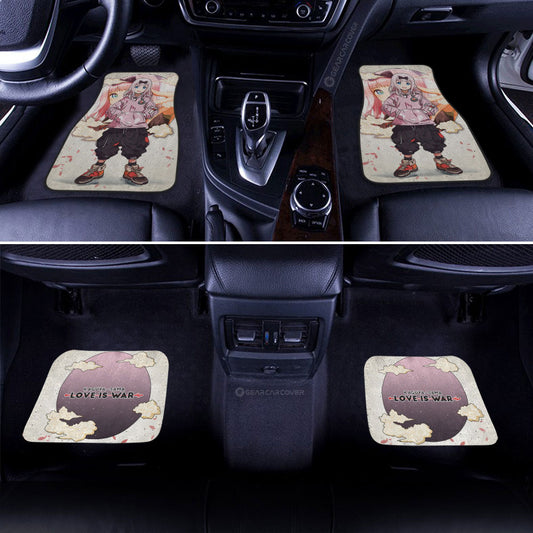 Chika Fujiwara Car Floor Mats Anime Collection - Gearcarcover - 2