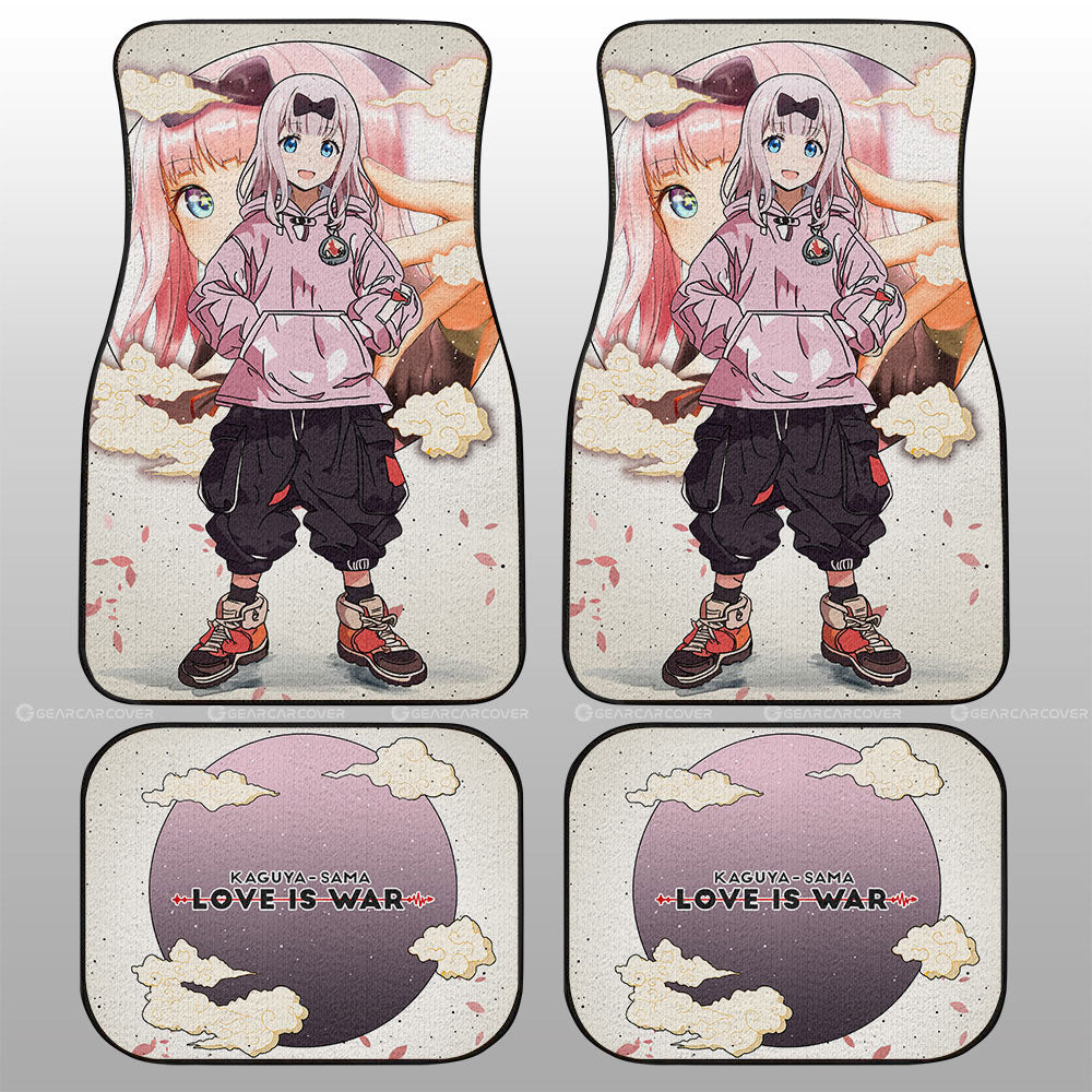 Chika Fujiwara Car Floor Mats Anime Collection - Gearcarcover - 1