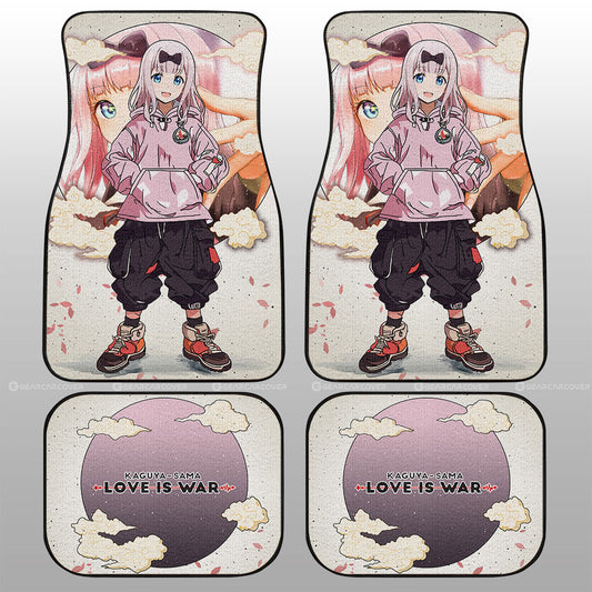 Chika Fujiwara Car Floor Mats Anime Collection - Gearcarcover - 1