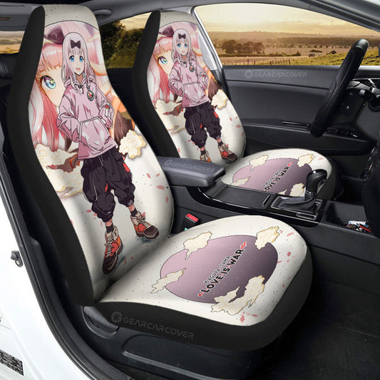 Chika Fujiwara Car Seat Covers Anime Collection - Gearcarcover - 2