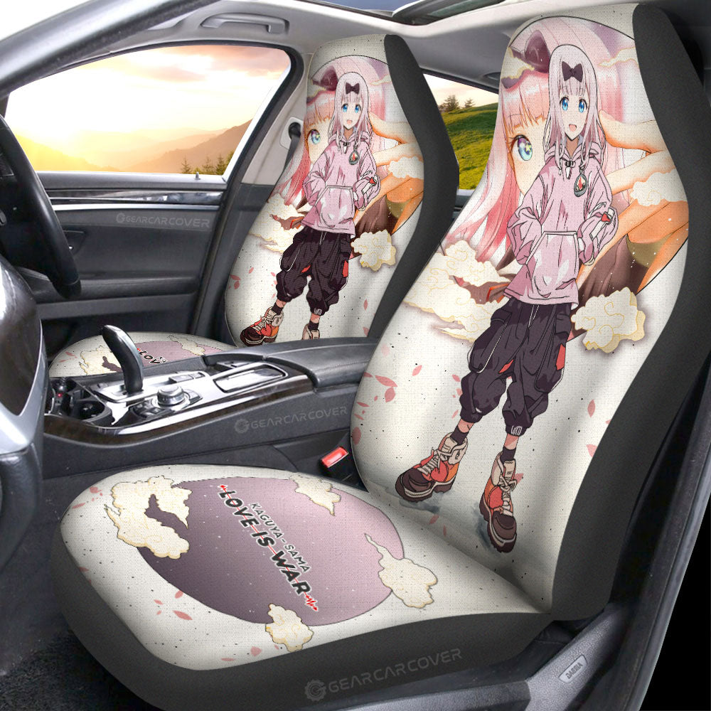 Chika Fujiwara Car Seat Covers Anime Collection - Gearcarcover - 1
