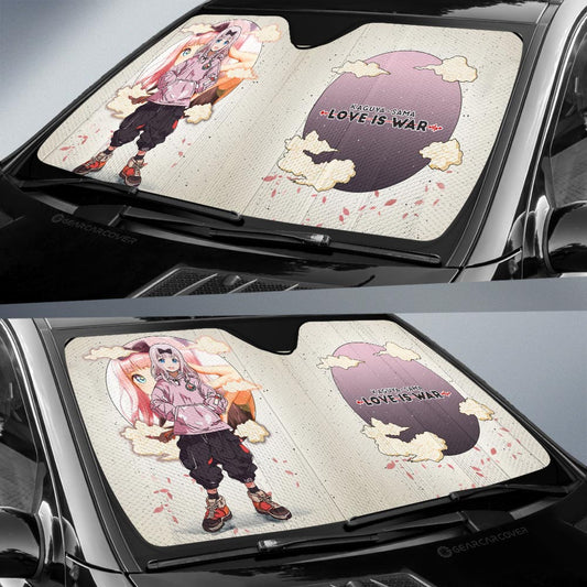 Chika Fujiwara Car Sunshade Anime Collection - Gearcarcover - 2