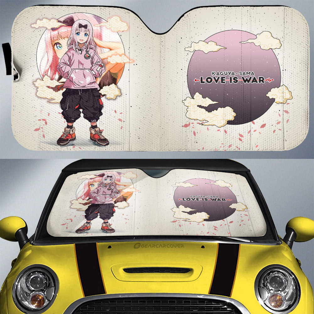 Chika Fujiwara Car Sunshade Anime Collection - Gearcarcover - 1
