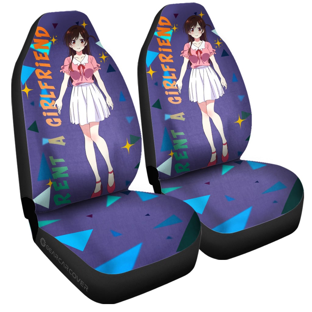 Chizuru Ichinose Car Seat Covers Custom Rent A Girlfriend Car Accessories - Gearcarcover - 3