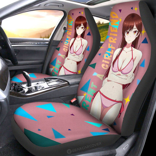 Chizuru Ichinose Car Seat Covers Custom Rent A Girlfriend Car Accessories - Gearcarcover - 2