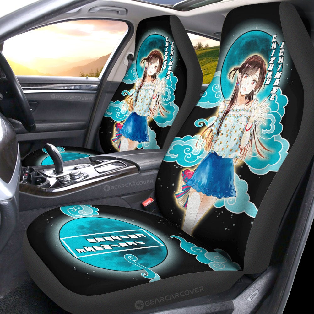 Chizuru Ichinose Car Seat Covers Custom Rent A Girlfriend Car Accessories - Gearcarcover - 2