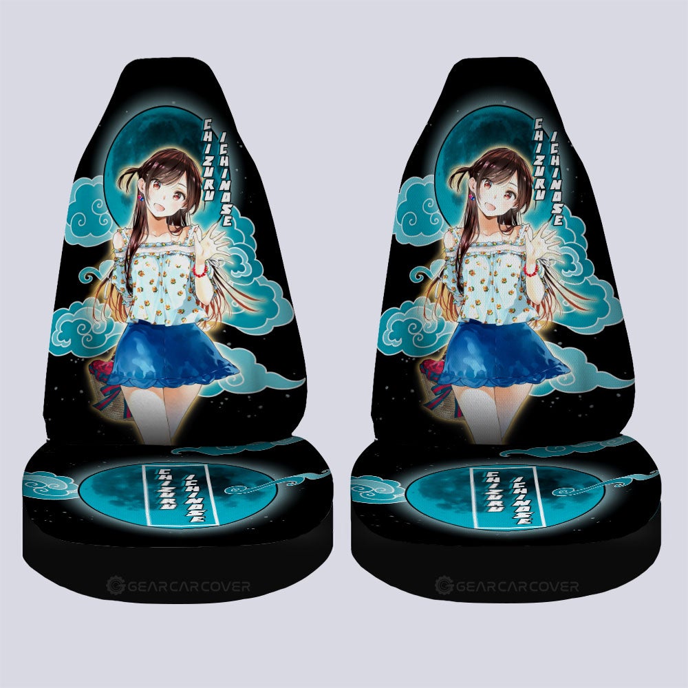 Chizuru Ichinose Car Seat Covers Custom Rent A Girlfriend Car Accessories - Gearcarcover - 4