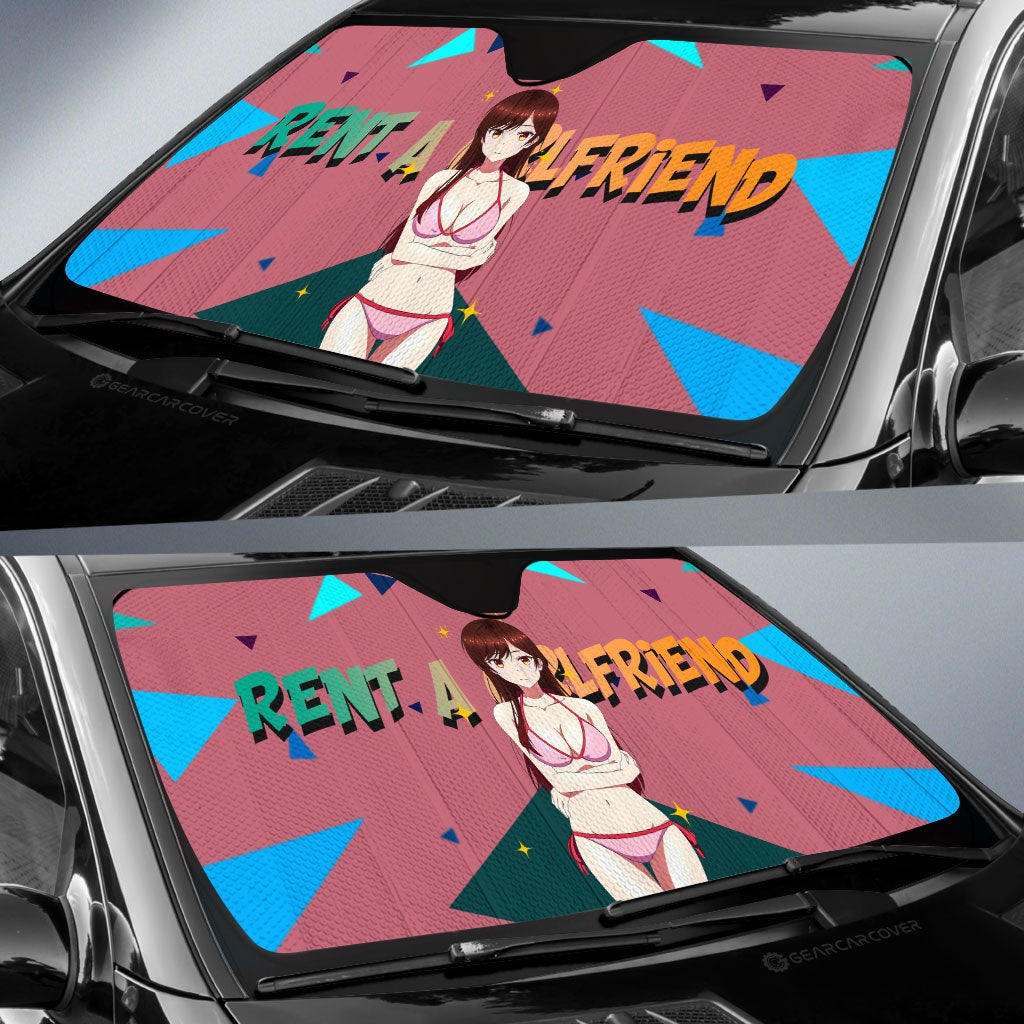 Chizuru Ichinose Car Sunshade Custom Rent A Girlfriend Car Accessories - Gearcarcover - 2