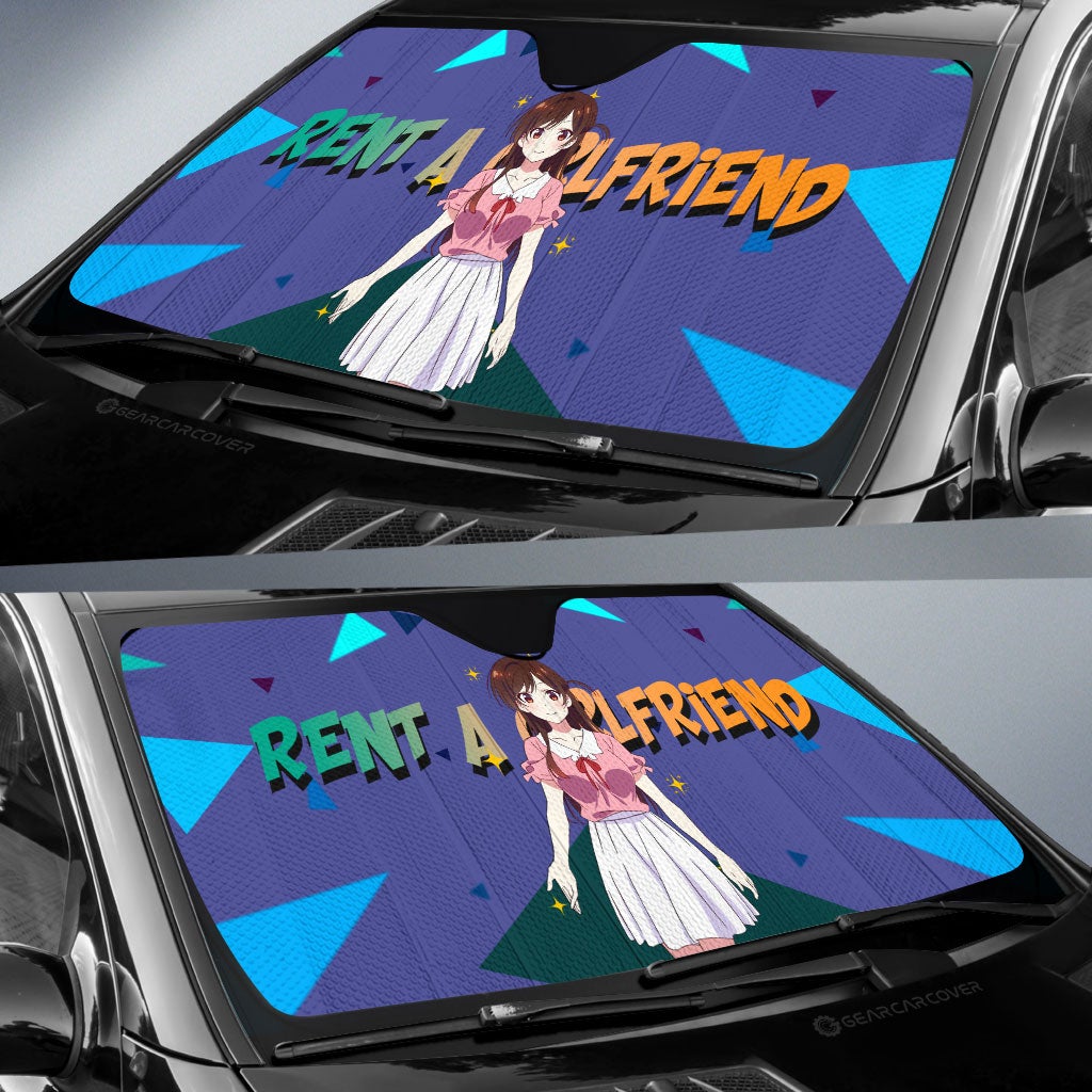 Chizuru Ichinose Car Sunshade Custom Rent A Girlfriend Car Accessories - Gearcarcover - 2