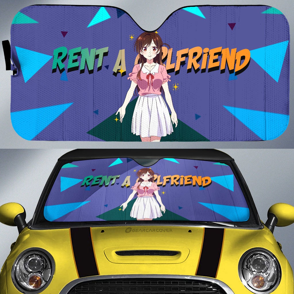 Chizuru Ichinose Car Sunshade Custom Rent A Girlfriend Car Accessories - Gearcarcover - 1