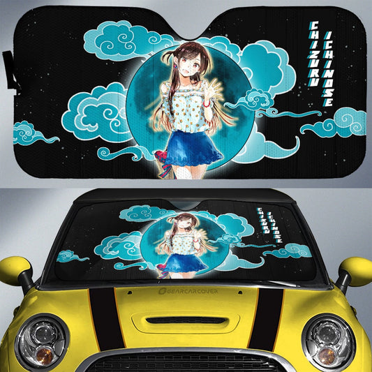 Chizuru Ichinose Car Sunshade Custom Rent A Girlfriend Car Accessories - Gearcarcover - 1