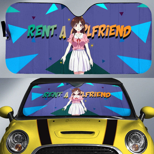 Chizuru Ichinose Car Sunshade Custom Rent A Girlfriend Car Accessories - Gearcarcover - 1