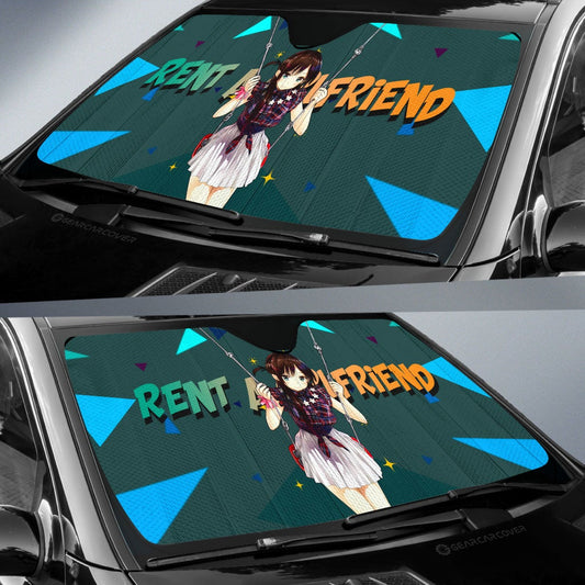 Chizuru Ichinose Car Sunshade Custom Rent A Girlfriend Car Accessoriess - Gearcarcover - 2