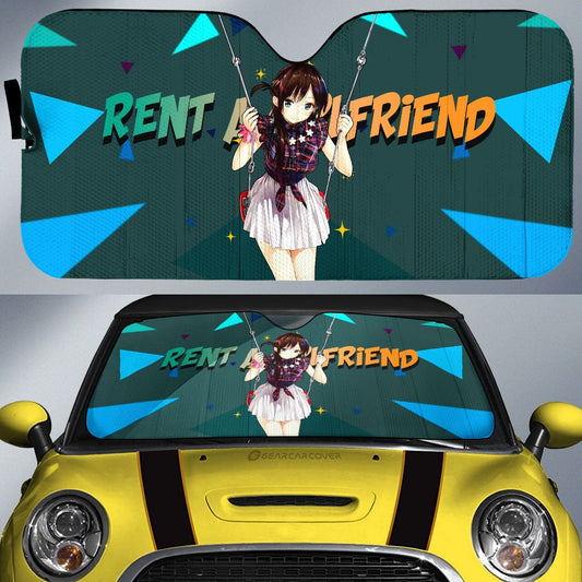 Chizuru Ichinose Car Sunshade Custom Rent A Girlfriend Car Accessoriess - Gearcarcover - 1