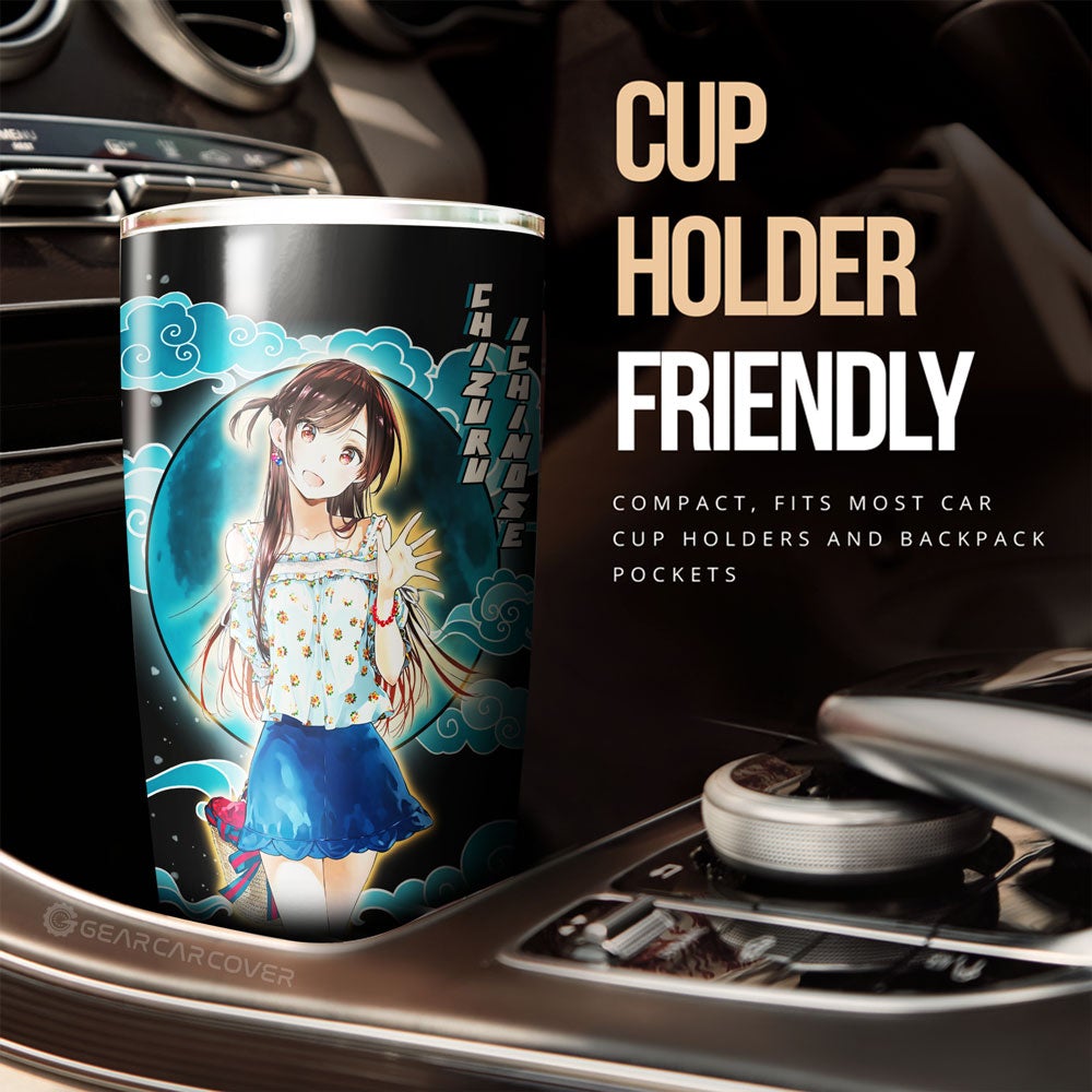 Chizuru Ichinose Tumbler Cup Custom Rent A Girlfriend Car Accessories - Gearcarcover - 2