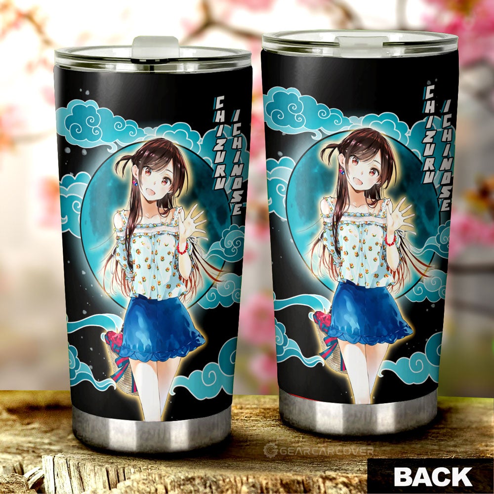 Chizuru Ichinose Tumbler Cup Custom Rent A Girlfriend Car Accessories - Gearcarcover - 3