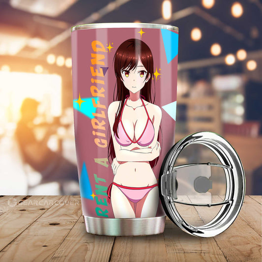 Chizuru Ichinose Tumbler Cup Custom Rent A Girlfriend Car Accessories - Gearcarcover - 1