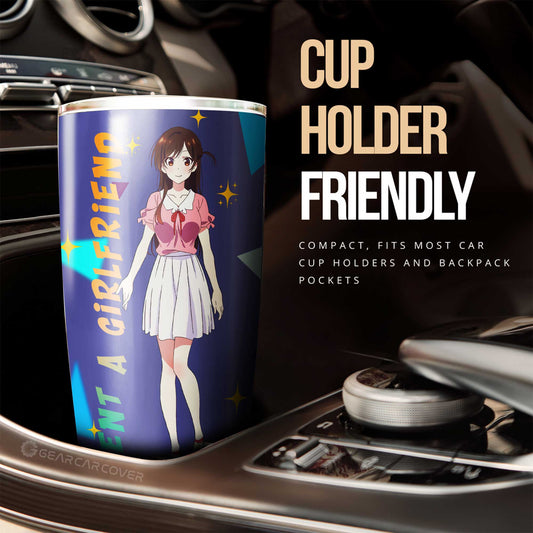 Chizuru Ichinose Tumbler Cup Custom Rent A Girlfriend Car Accessories - Gearcarcover - 2