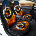 Chocolate Batman Donuts Car Seat Covers Custom Girly Pattern Car Accessories - Gearcarcover - 2