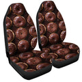Chocolate Donuts Car Seat Covers Custom Girly Pattern Car Accessories - Gearcarcover - 3