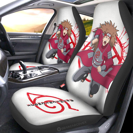 Choji Car Seat Covers Custom For Anime Fans - Gearcarcover - 2