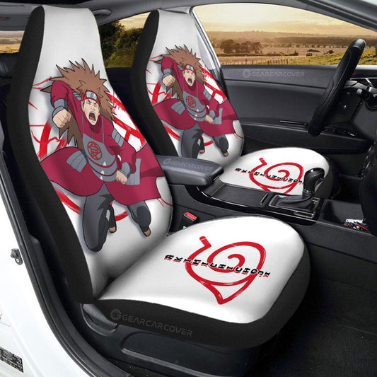 Choji Car Seat Covers Custom For Anime Fans - Gearcarcover - 1