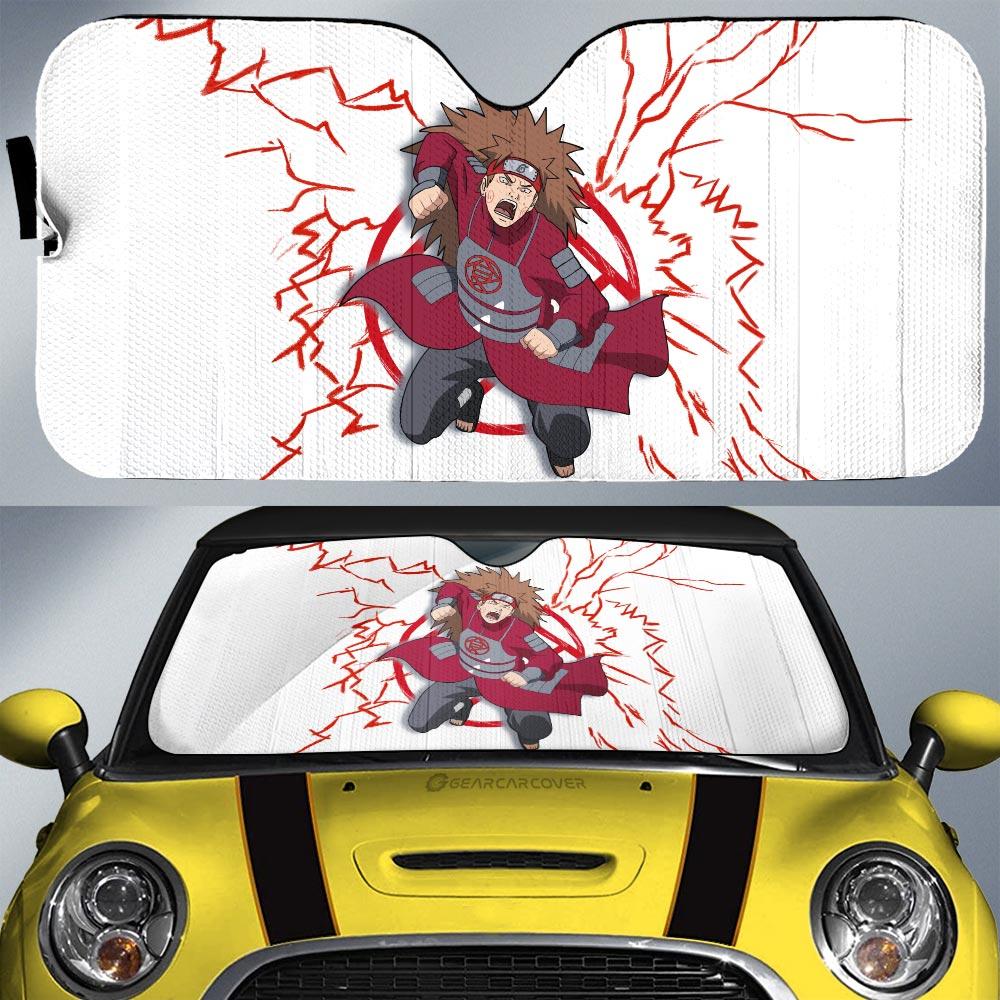 Choji Car Sunshade Custom For Fans - Gearcarcover - 1