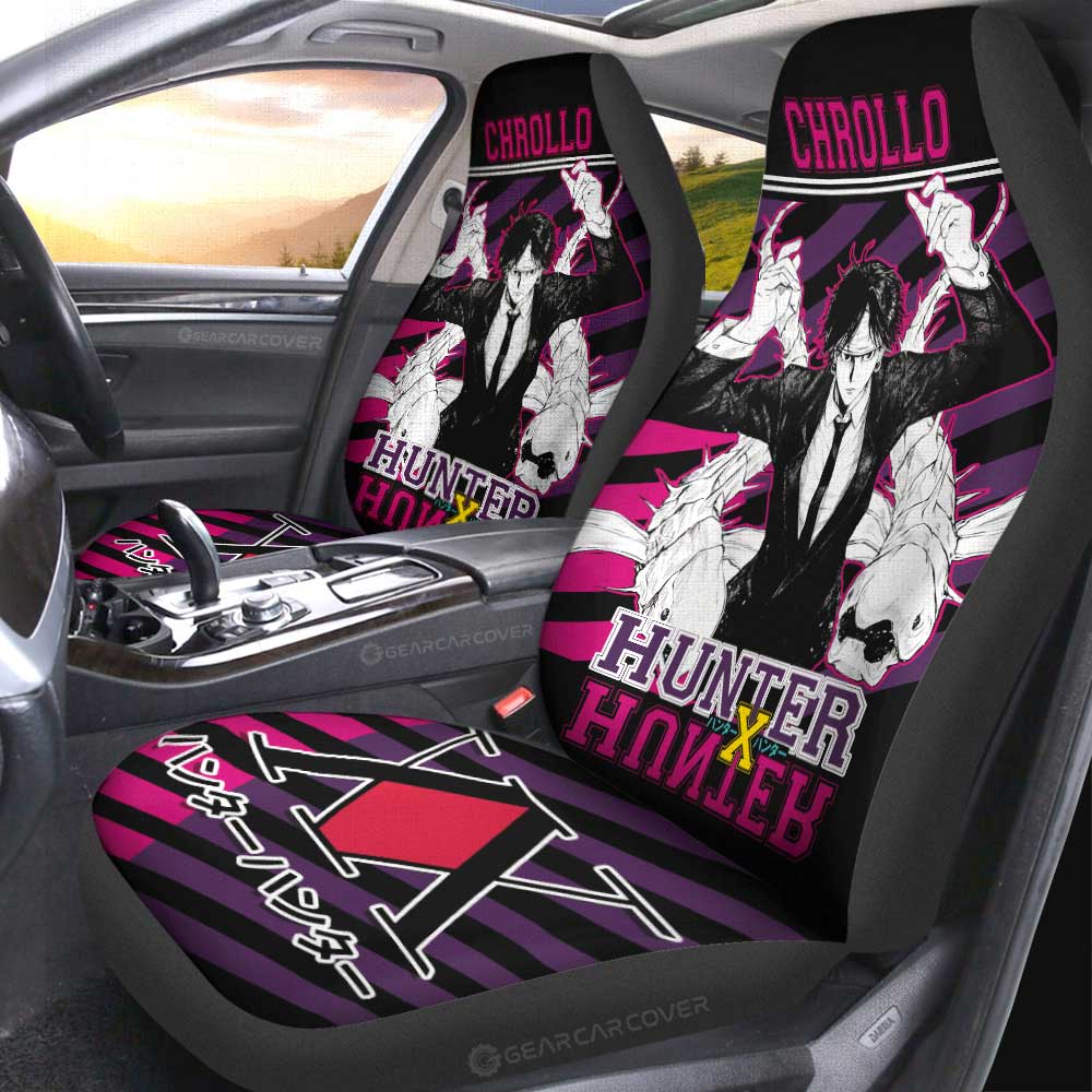 Chrollo Lucilfer Car Seat Covers Custom Car Accessories - Gearcarcover - 4