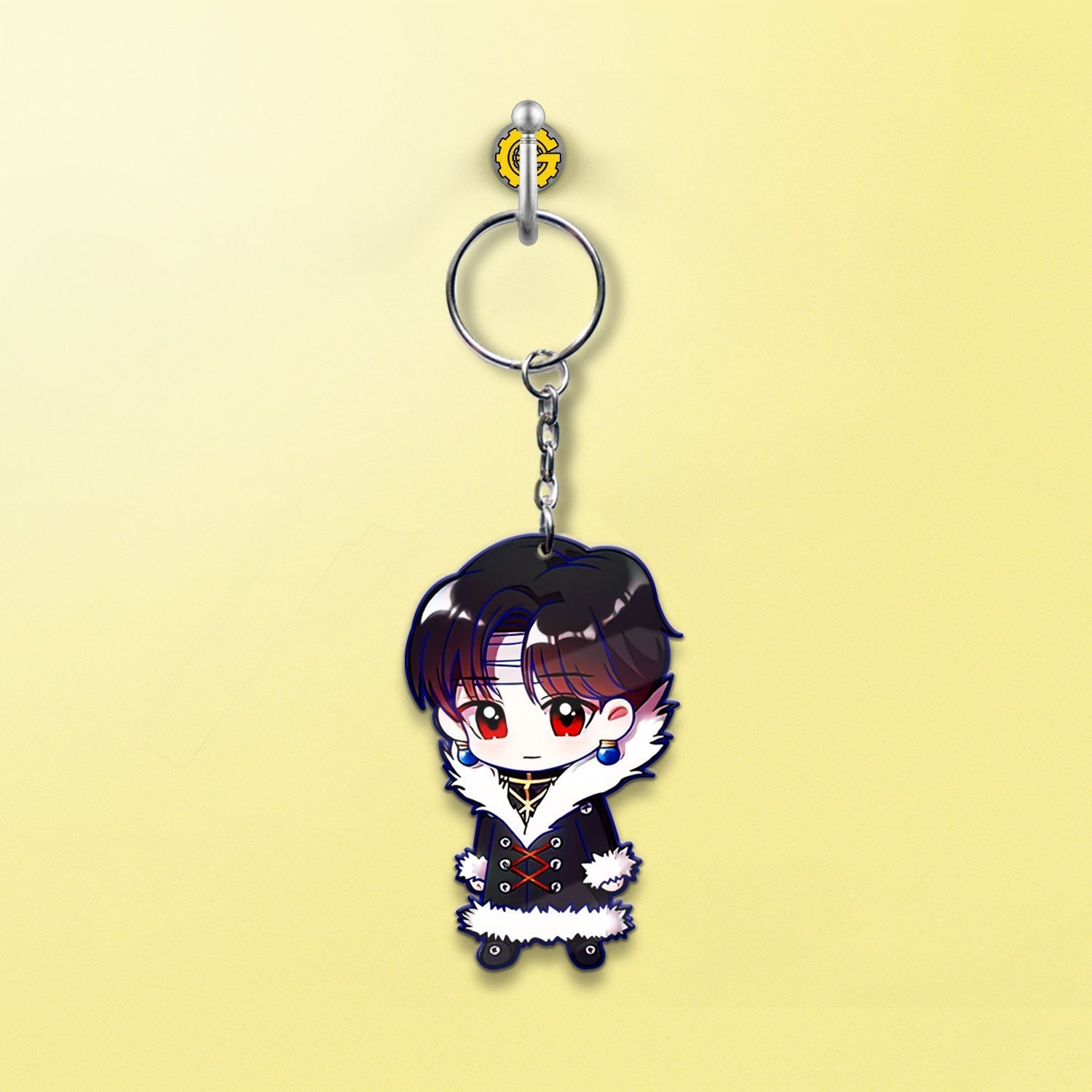 Chrollo Lucilfer Keychain Custom Car Accessories - Gearcarcover - 2