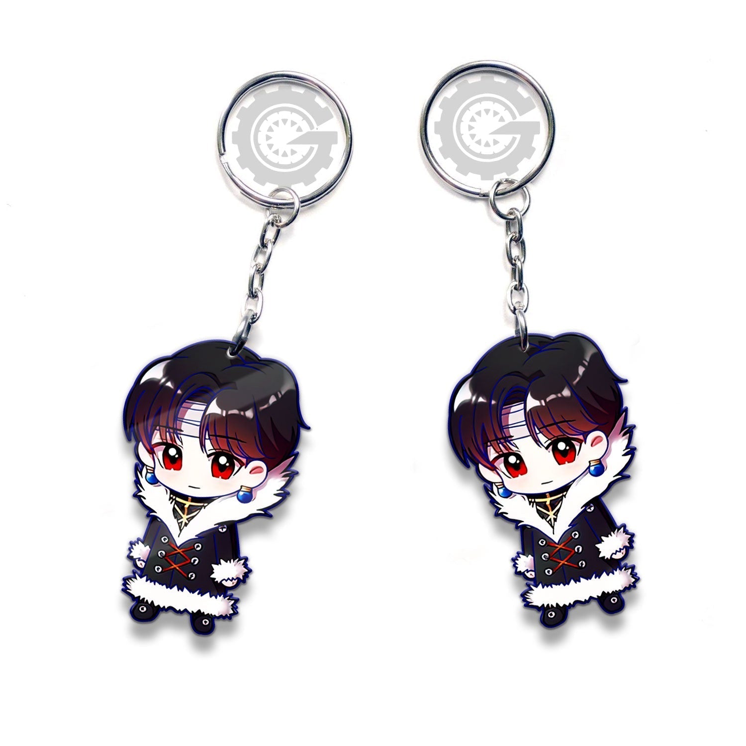 Chrollo Lucilfer Keychain Custom Car Accessories - Gearcarcover - 3