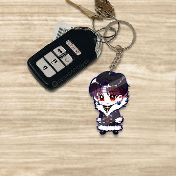 Chrollo Lucilfer Keychain Custom Car Accessories - Gearcarcover - 1