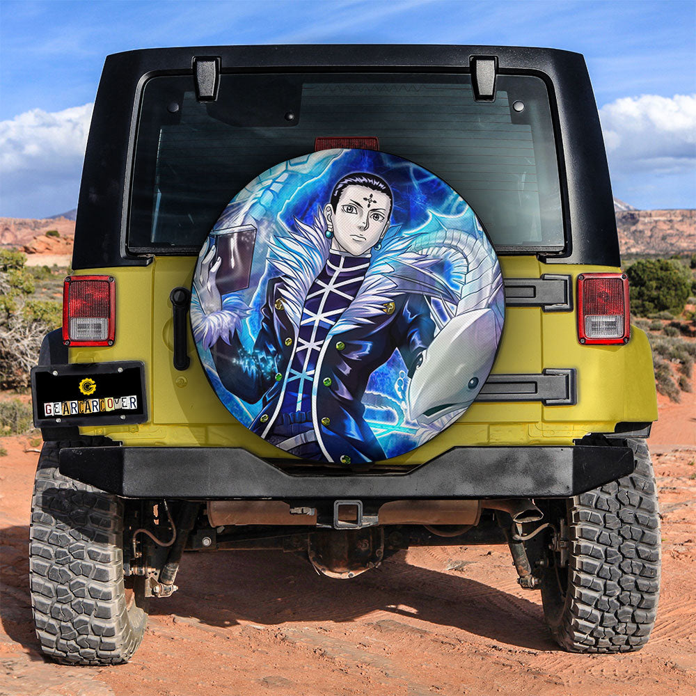 Chrollo Lucilfer Spare Tire Covers Custom Car Accessories - Gearcarcover - 3