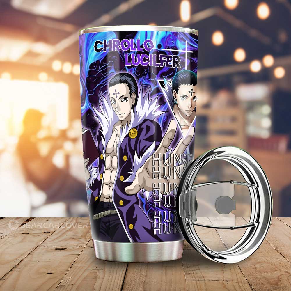 Chrollo Lucilfer Tumbler Cup Custom Car Accessories - Gearcarcover - 2
