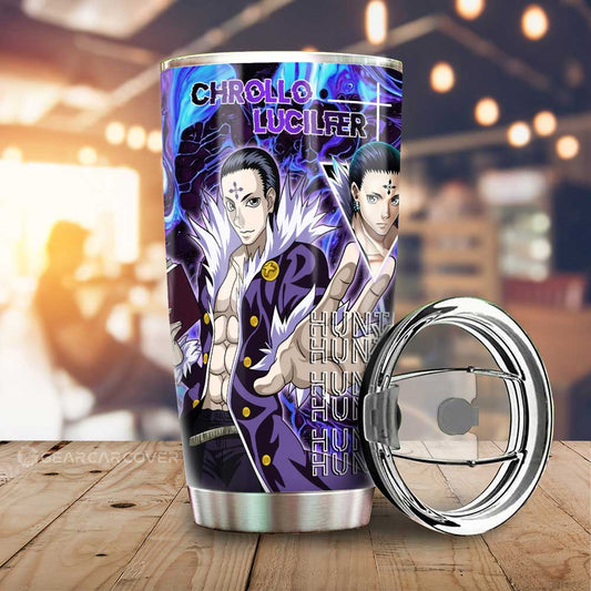 Chrollo Lucilfer Tumbler Cup Custom Car Accessories - Gearcarcover - 2