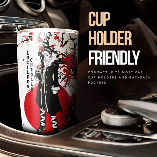 Chrollo Lucilfer Tumbler Cup Custom Japan Style Car Accessories - Gearcarcover - 2