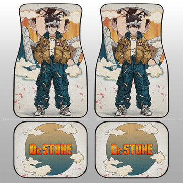 Chrome Car Floor Mats Anime Collection - Gearcarcover - 1