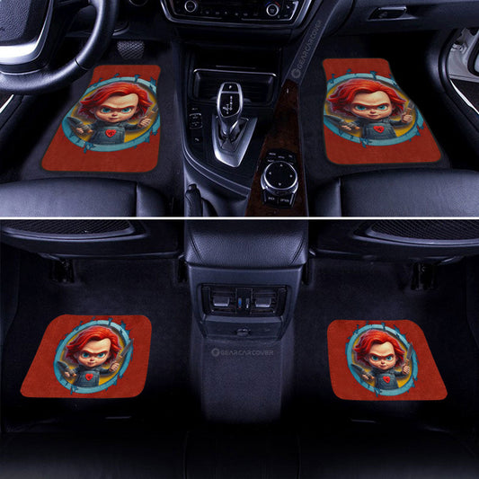 Chucky Car Floor Mats Custom Horror Car Accessories - Gearcarcover - 2
