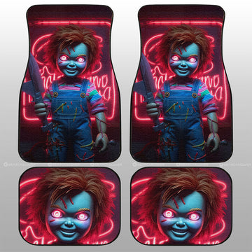 Chucky Car Floor Mats Custom Horror Car Accessories - Gearcarcover - 1