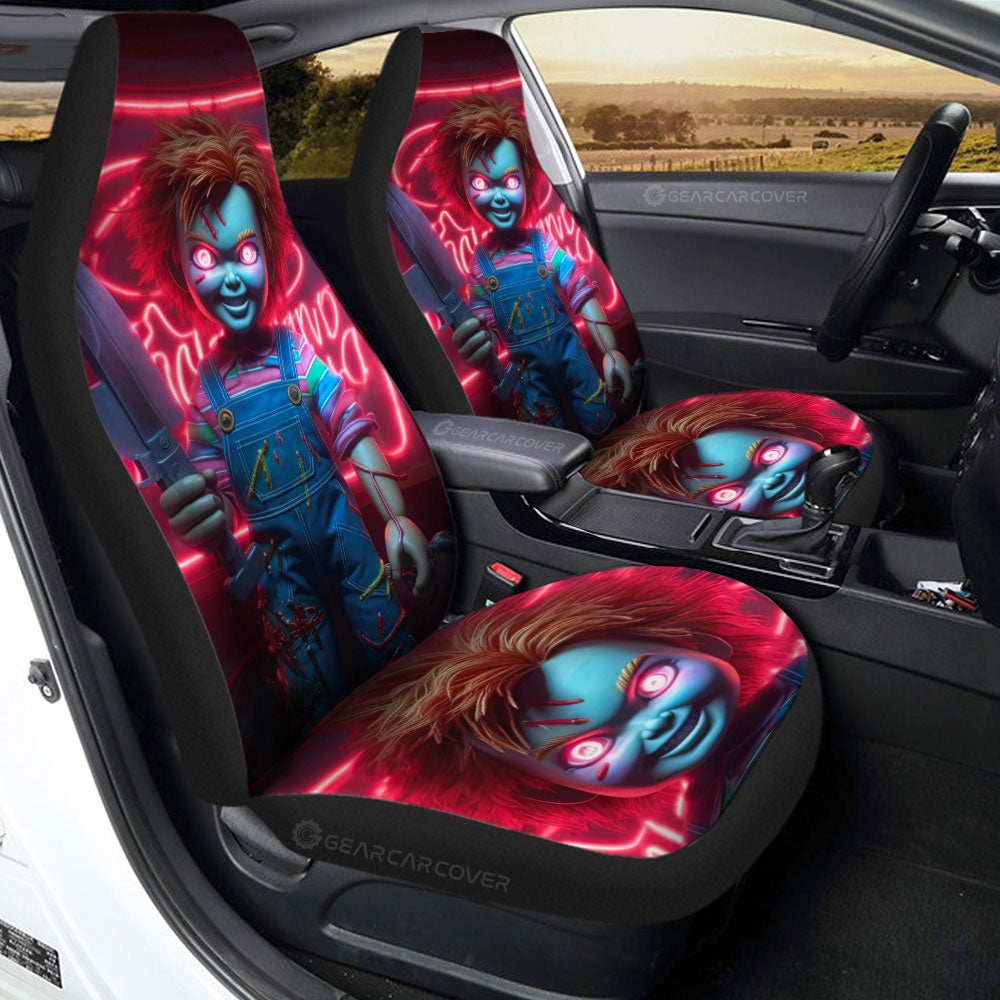 Chucky Car Seat Covers Custom Horror Car Accessories - Gearcarcover - 2